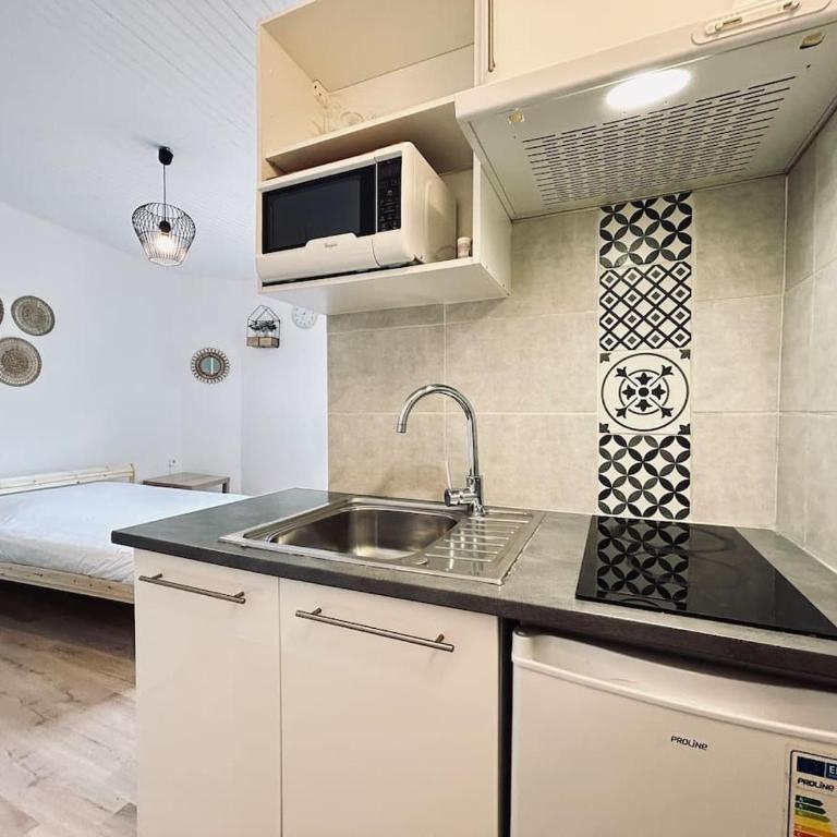 Le cernay, Studio cosy proche centre-ville - Apartamento de 1 dormitorio - 15