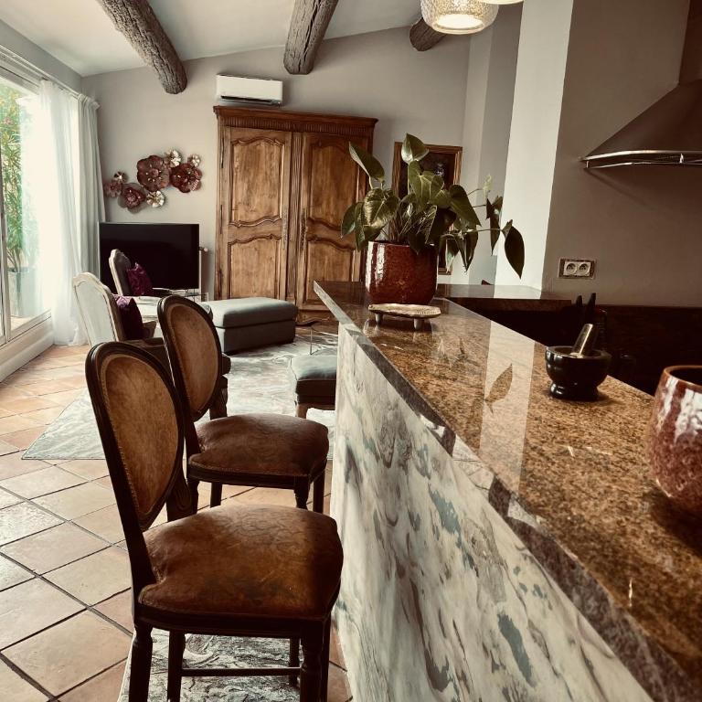 Villa des Arches - Deluxe Apartment mit 2 Schlafzimmern - 15