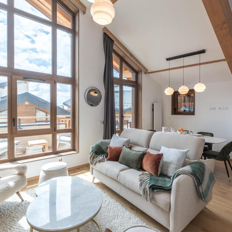 Alpe d'Huez Houses - Chez Charlotte - 2 chambres, Luxe et cozy pour 4 - Appartement 2 Chambres Deluxe - 1