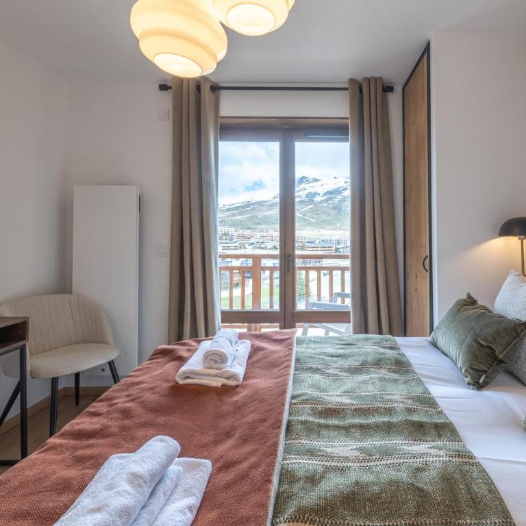 Alpe d'Huez Houses - Chez Charlotte - 2 chambres, Luxe et cozy pour 4 - Appartement 2 Chambres Deluxe - 20