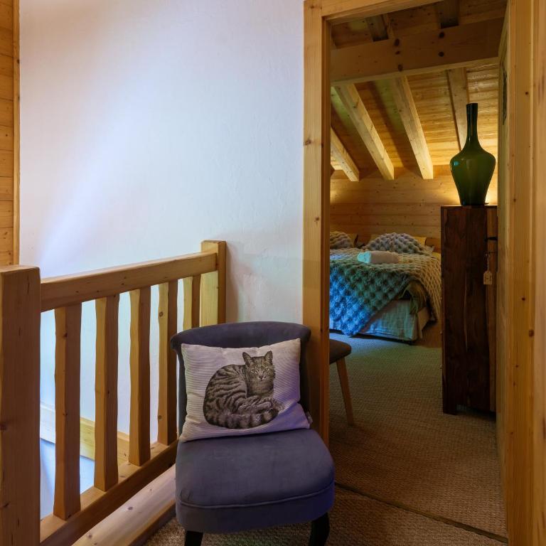 Chalet LE VAL NESS - Chambre Double ou Lits Jumeaux - Vue sur Jardin - 12