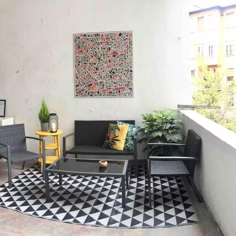 8min walk to Centrale Station - Metro M2 M3 to Duomo - Appartamento con 1 Camera da Letto e con Giardino - 15