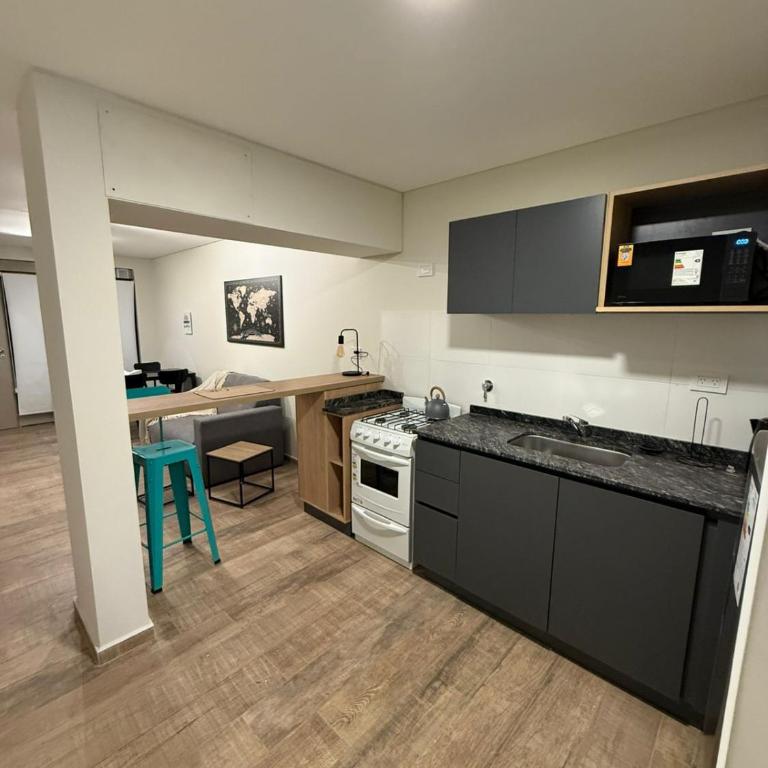 Hermoso departamento 1 dor amoblado completo en Nva Córdoba - Apartamento de 1 dormitorio - 8