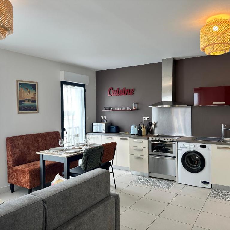 ღ Le Bergen - Parking, Balcon Calme et Cosy, Wifi - Appartement 1 Chambre - 6