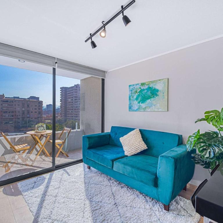 Altavista Ñuñoa 2D Wifi & Estacionamiento - Apartment - 3