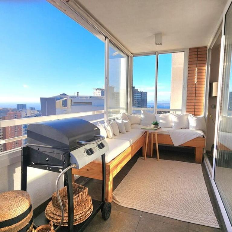 alojamiento Reñaca, Concón, Viña del Mar - Three-Bedroom Apartment - 8