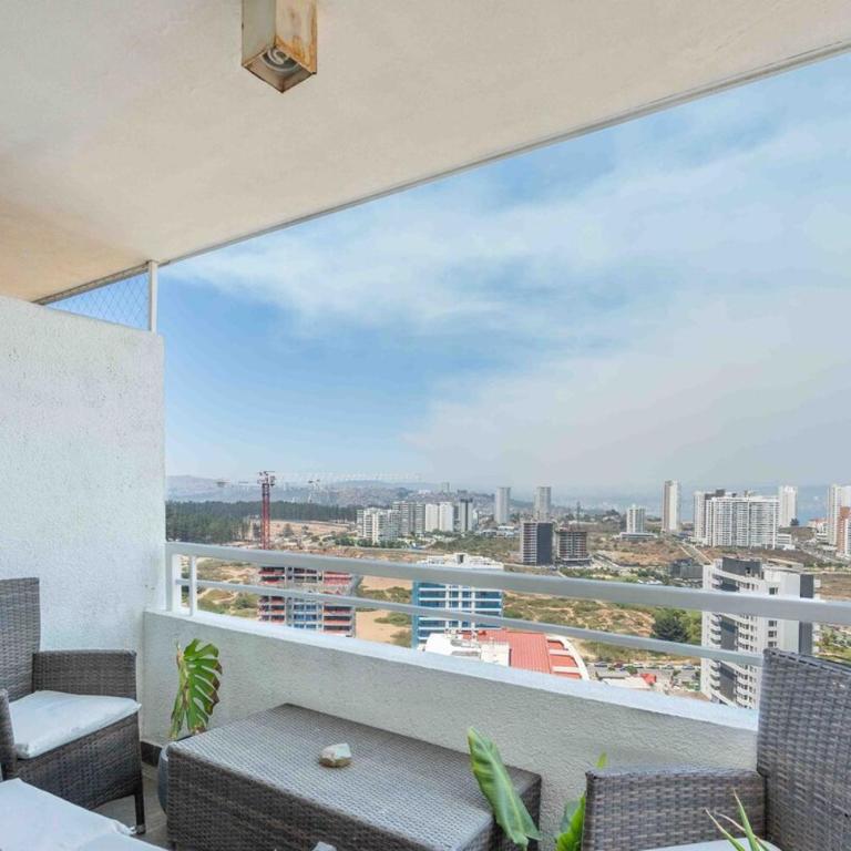 alojamiento Reñaca, Concón, Viña del Mar - Three-Bedroom Apartment - 13