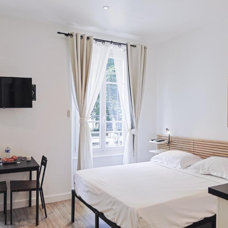 LES BULLES DE MONA - Zen - Spa - Clim - Studio avec Baignoire Spa - 6