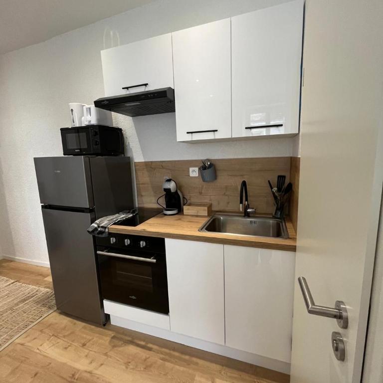 Le 13 - Petit F2 rénové Mulhouse centre - stationnement gratuit - Apartamento de 1 dormitorio - 6