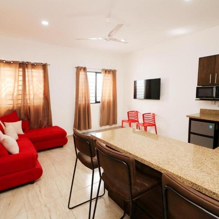 Apartamento familiar a pasos de la playa - One-Bedroom Apartment - 11