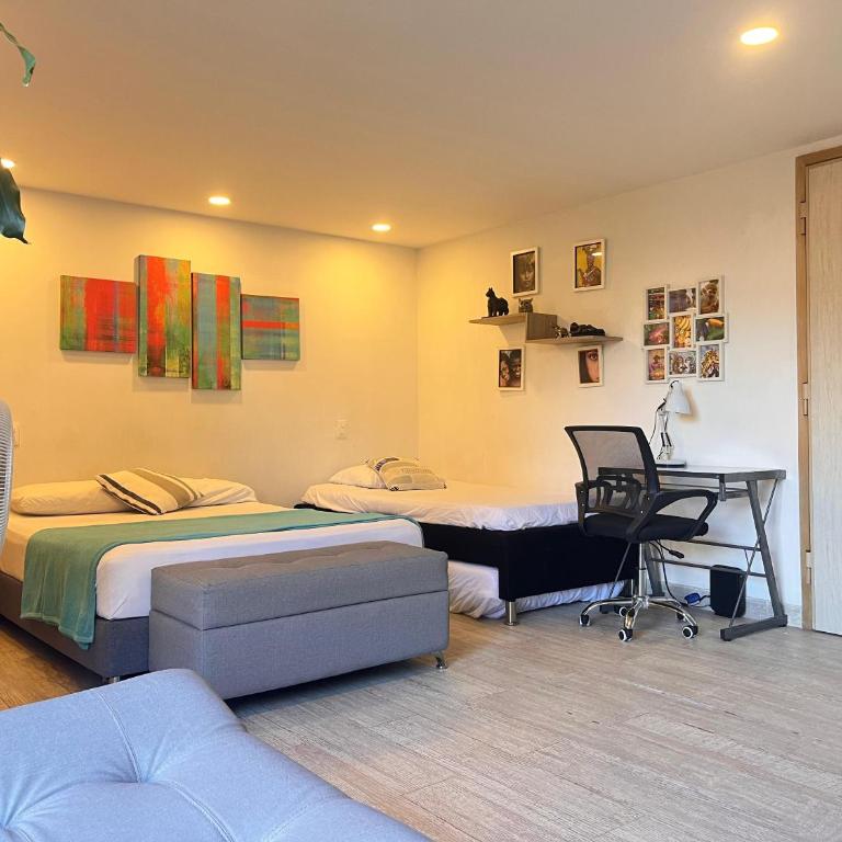 MedalloHost - Apartamento de 1 dormitorio - 1