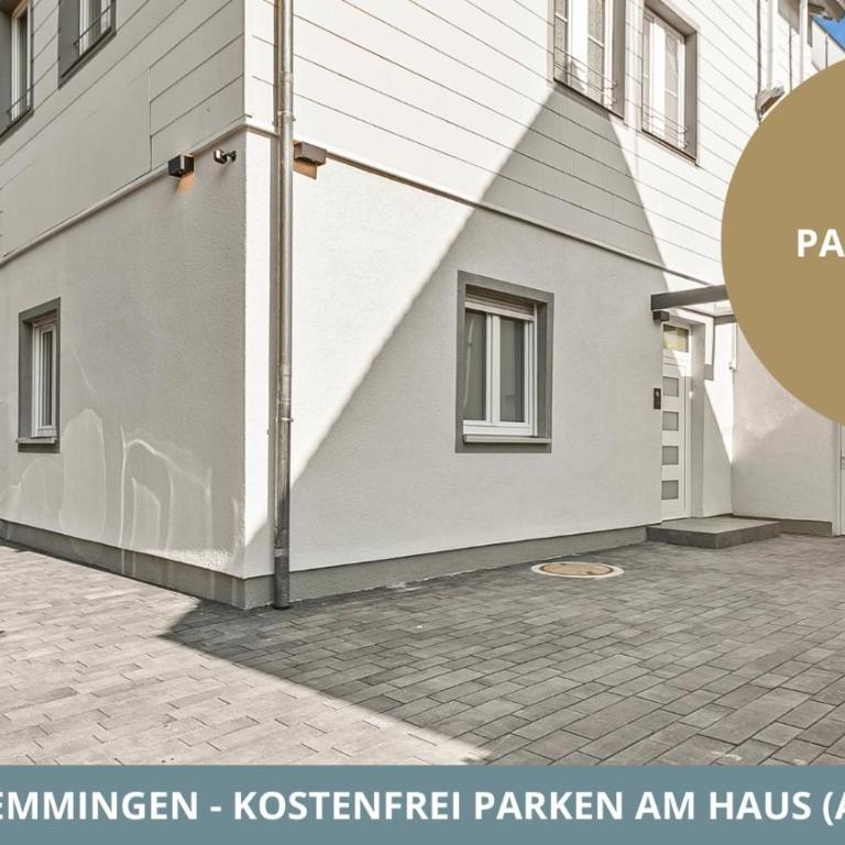 Illler Homes Memmingen Moderne Fewos für bis zu 7 Pers mit Küche & Parkplätzen, teilweise mit Terrasse - Apartment mit 3 Schlafzimmern und Balkon - 14