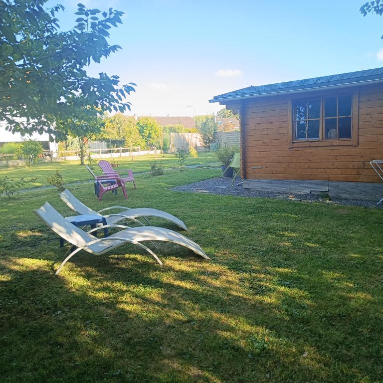 Gîte Les Chalets du Fliers à Verton Meublés de tourisme classés 2 étoiles - Casa - 16