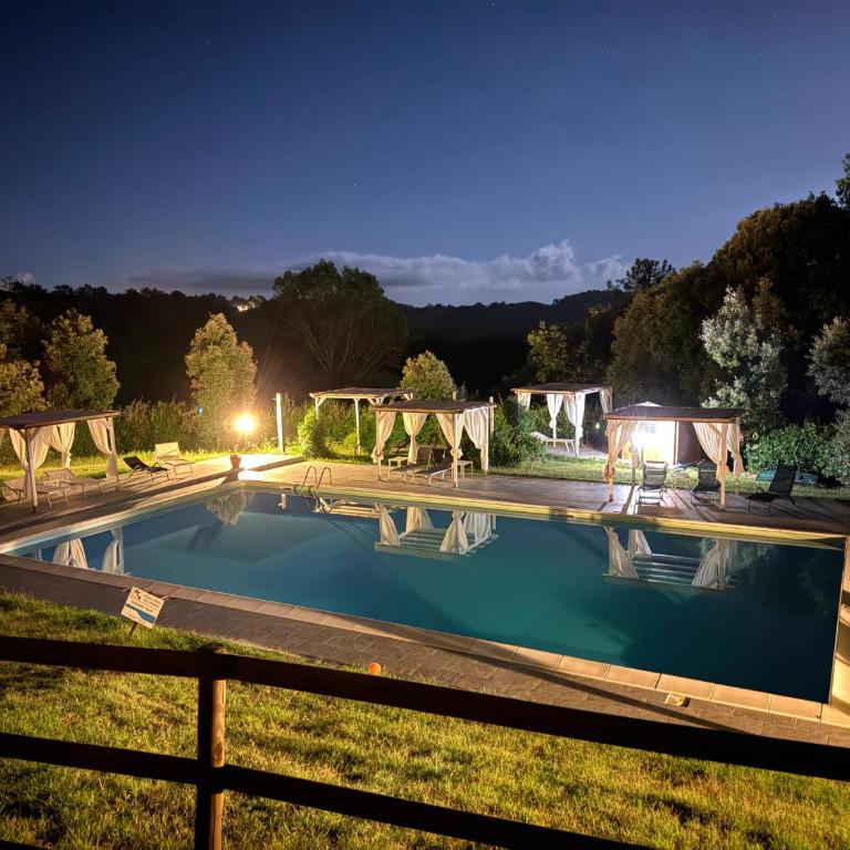 Agriturismo La Burraia - near San Gimignano, Air Conditioning - Appartamento con Vista Piscina - 3