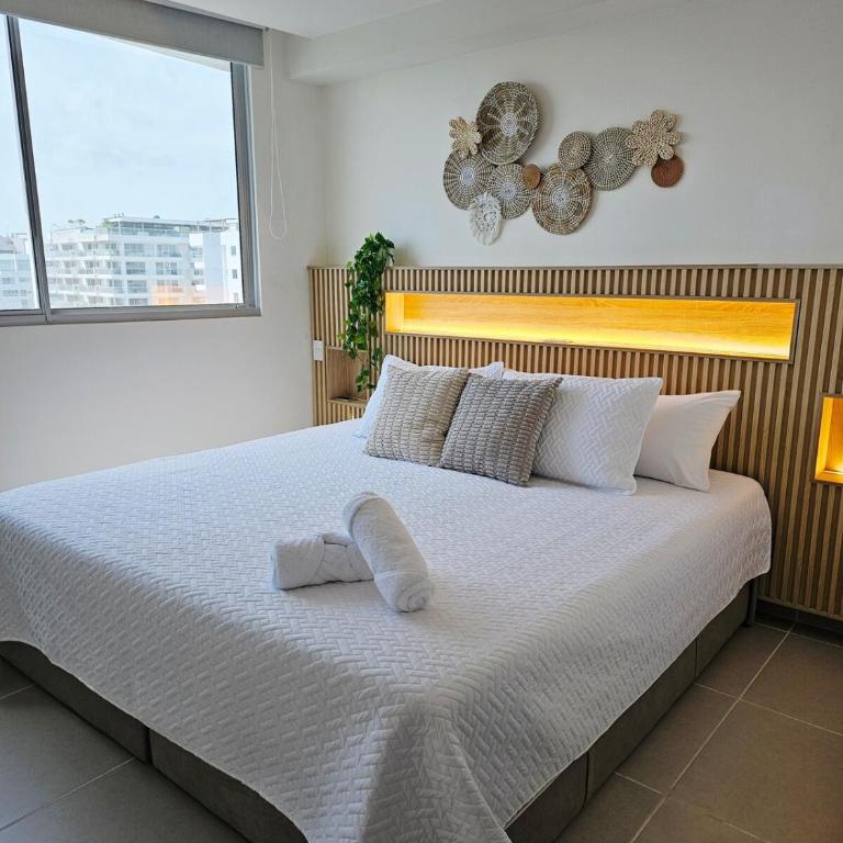 Amplio Apartamento Familiar con vista al Mar en Cartagena - Three-Bedroom Apartment with Sea View - 17
