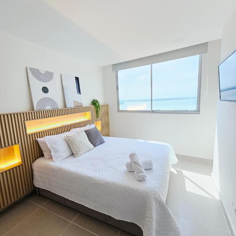 Amplio Apartamento Familiar con vista al Mar en Cartagena - Three-Bedroom Apartment with Sea View - 25