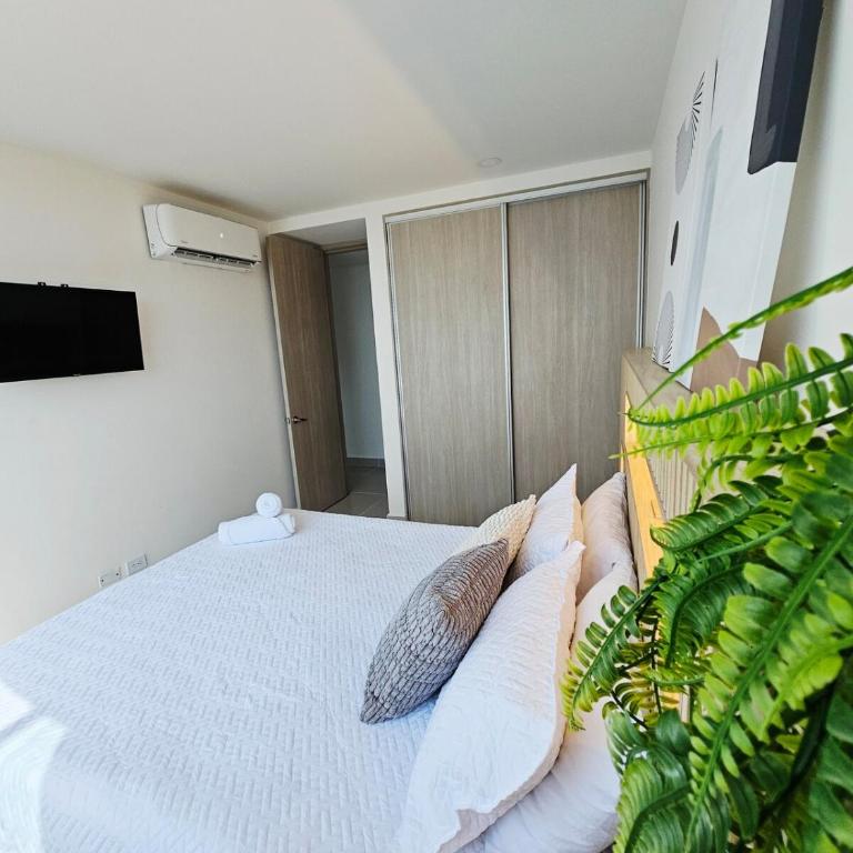 Amplio Apartamento Familiar con vista al Mar en Cartagena - Three-Bedroom Apartment with Sea View - 26