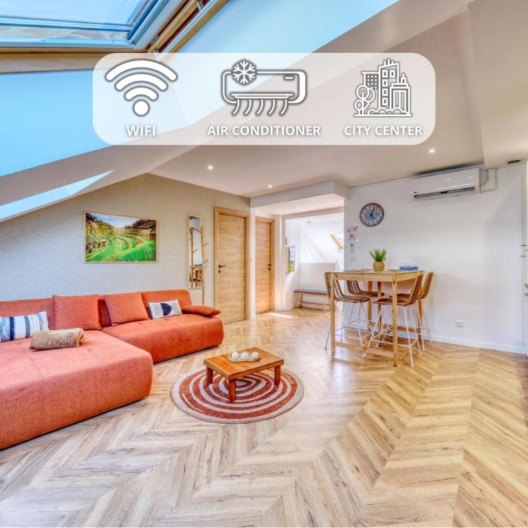 La Résidence Courcelles - Climatisation - Two-Bedroom Deluxe Apartment - 2