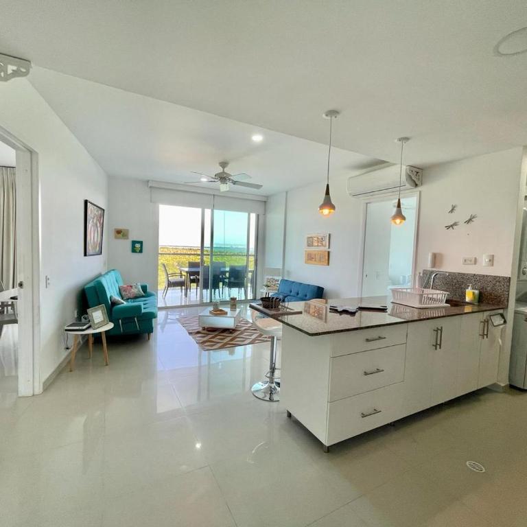 Cartagena Morros Ultra con terraza y piscina - Two-Bedroom Apartment - 3