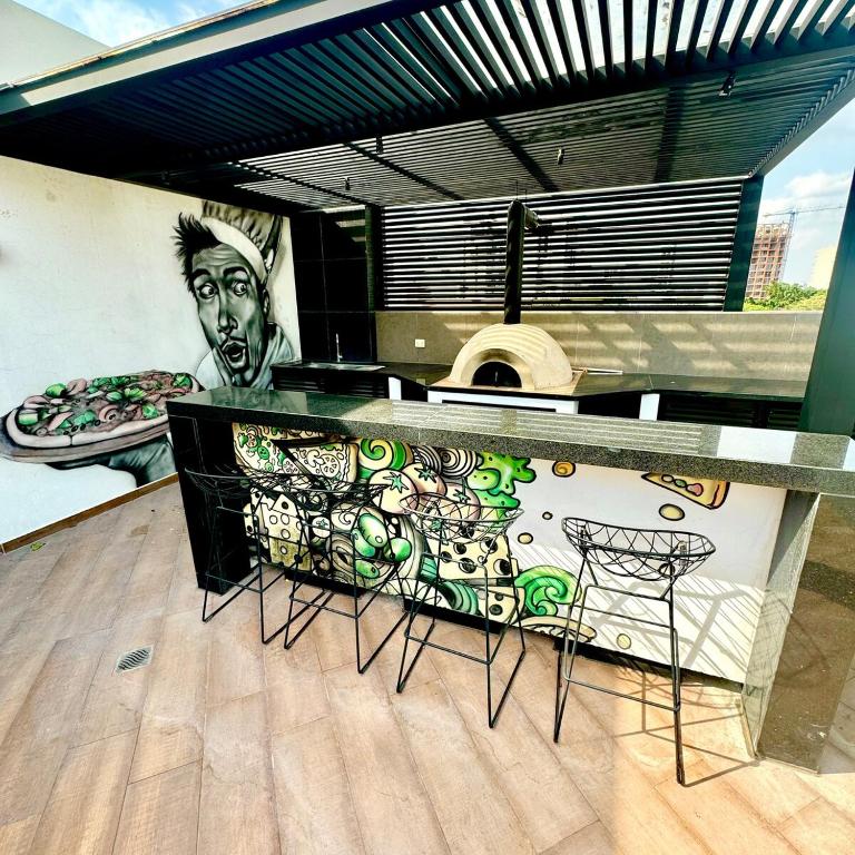 Departamento en Equipetrol 2 habitaciones 3 camas - Three-Bedroom Apartment - 22