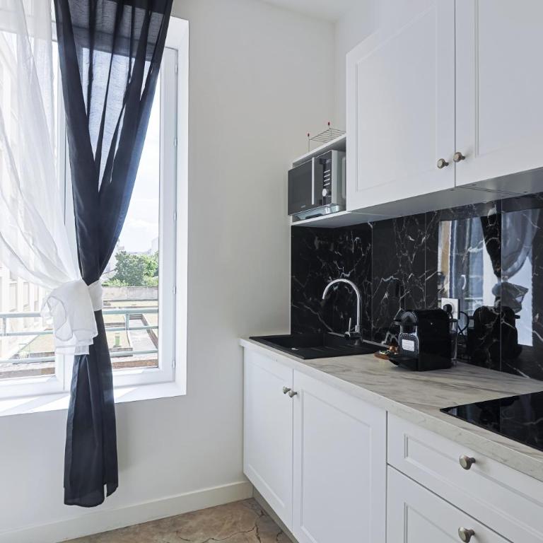 LES BULLES DE MONA - Lila - Spa - Clim - Studio mit Whirlpool - 5