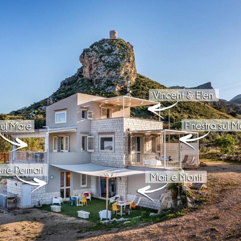 La Finestra sul Mare dello Zingaro - Camera Matrimoniale con Vista Parco - 3