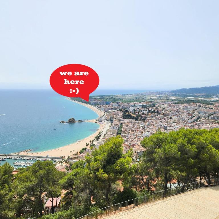 Unique apartment with direct sea view along the beach in S'Abanell Central Park Blanes - Apartamento de 1 dormitorio - 15