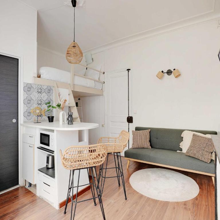Charming Studio 1BR-2P - Batignolles - Studio 1 Chambre - 1