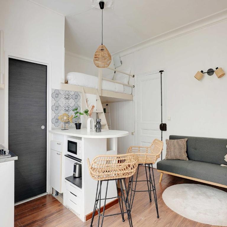 Charming Studio 1BR-2P - Batignolles - Studio 1 Chambre - 5