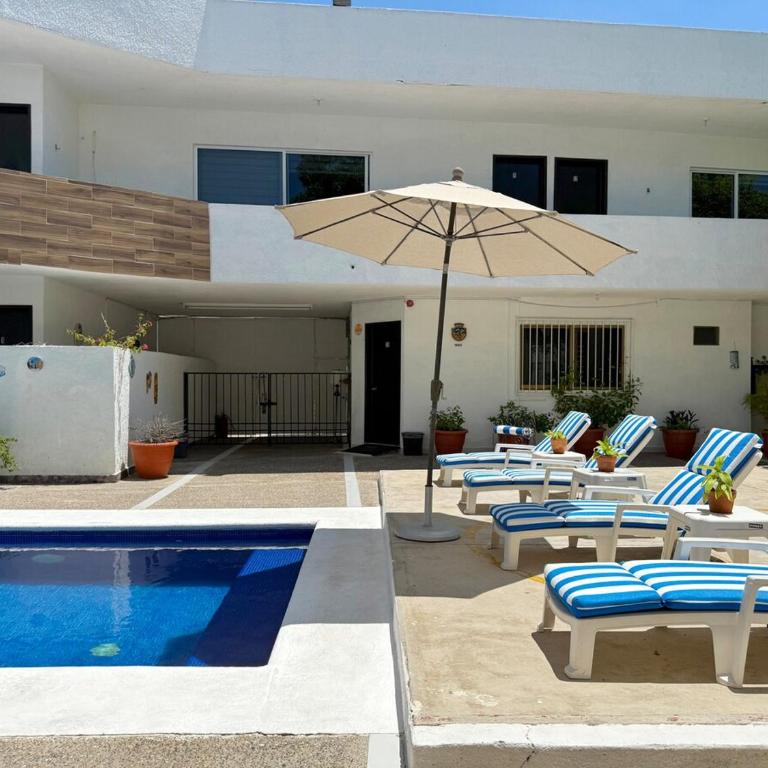 Alojamiento a pocas calles de la playa - Two-Bedroom Apartment - 22
