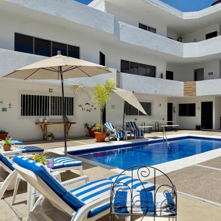 Loft a 6 minutos de la Playa - One-Bedroom Apartment - 9