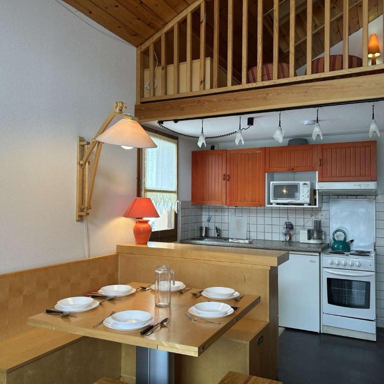 Chalet duplex 6-8 pers, garage, WiFi, Montgenèvre - FR-1-330D-148 - Appartamento - 2