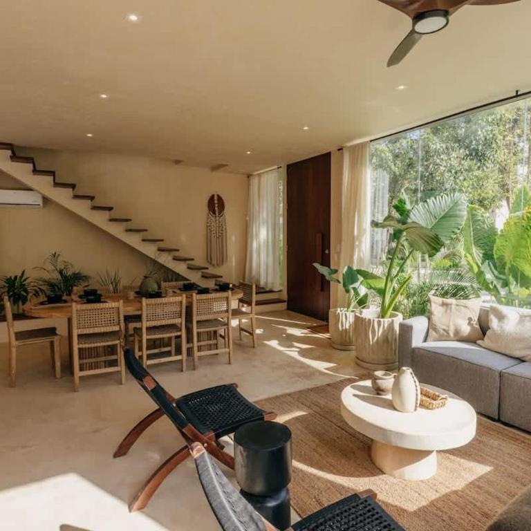 Villa Selva Tulum - 4BR Jungle Retreat with Pool & Rooftop - Villa - 11