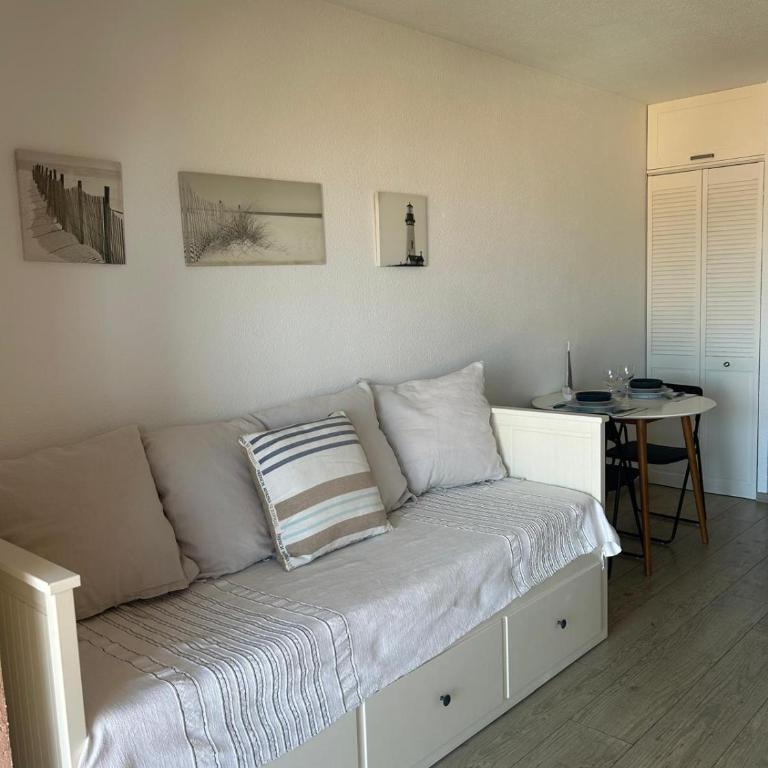 Le petit havre de mer, climatisé avec vue mer - Apartment mit 1 Schlafzimmer - 7