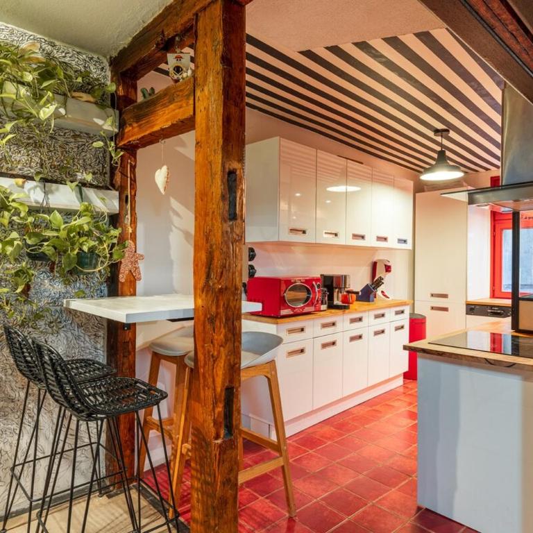 Quadruplex authentique, face Cathédrale Strasbourg - Appartamento con 3 Camere da Letto - 32