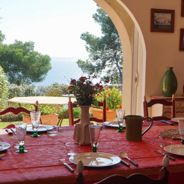 Grande villa familiale vue mer avec piscine - domaine privé à St Cyr sur Mer - Villa avec Piscine Privée - 28