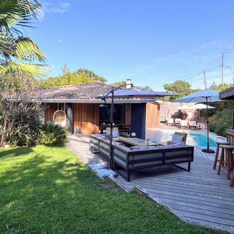 Villa proche Golf d'Arcachon avec piscine chauffée - Villa - 2