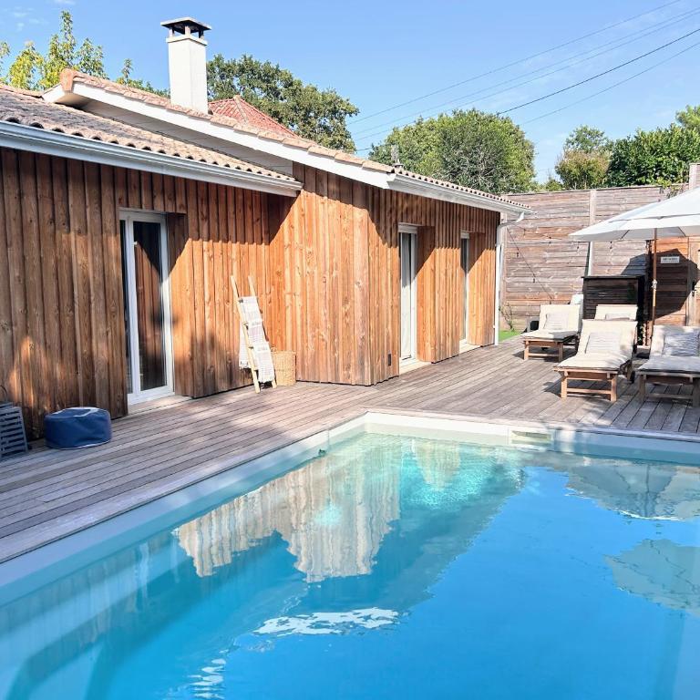 Villa proche Golf d'Arcachon avec piscine chauffée - Villa - 32