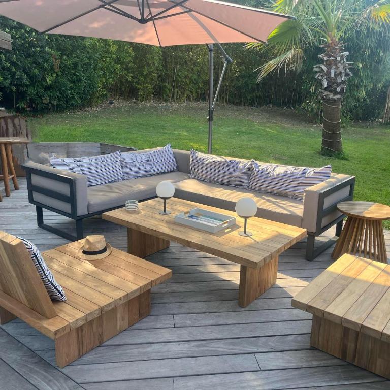 Villa proche Golf d'Arcachon avec piscine chauffée - Villa - 36