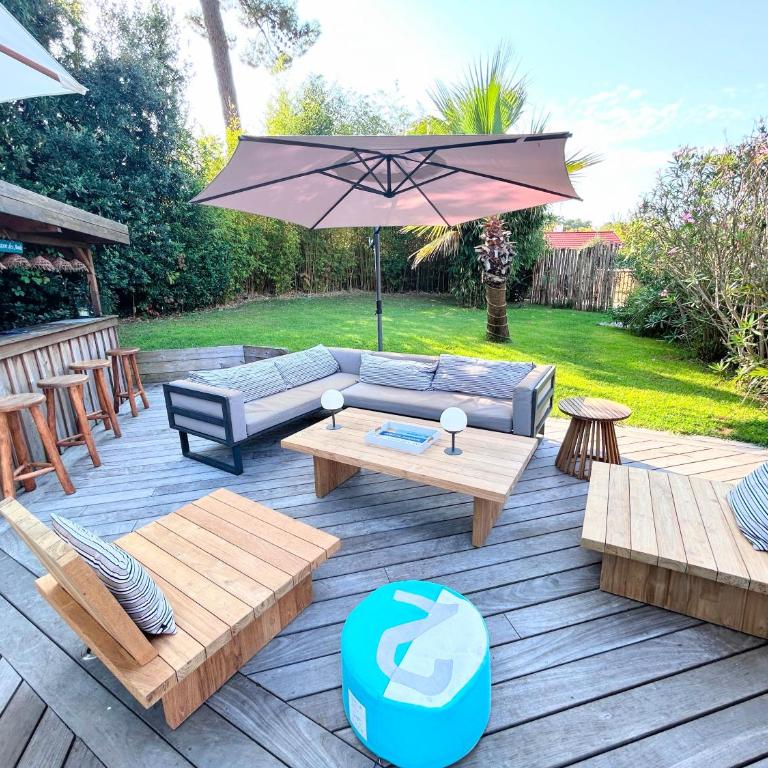 Villa proche Golf d'Arcachon avec piscine chauffée - Villa - 37