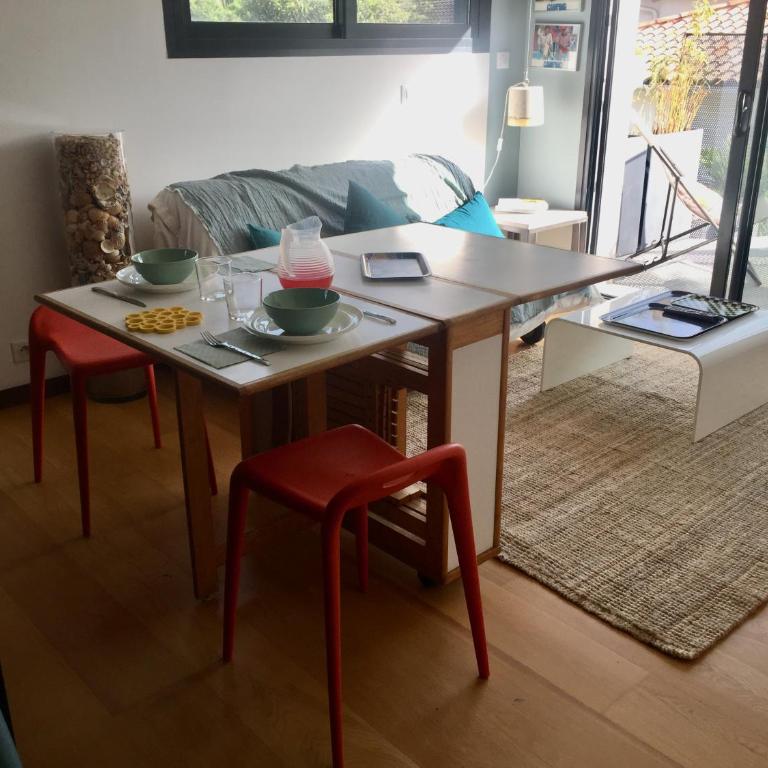 Appartement chic à Chiberta - golf, plage, clim & pinède - Appartement 1 Chambre - 25