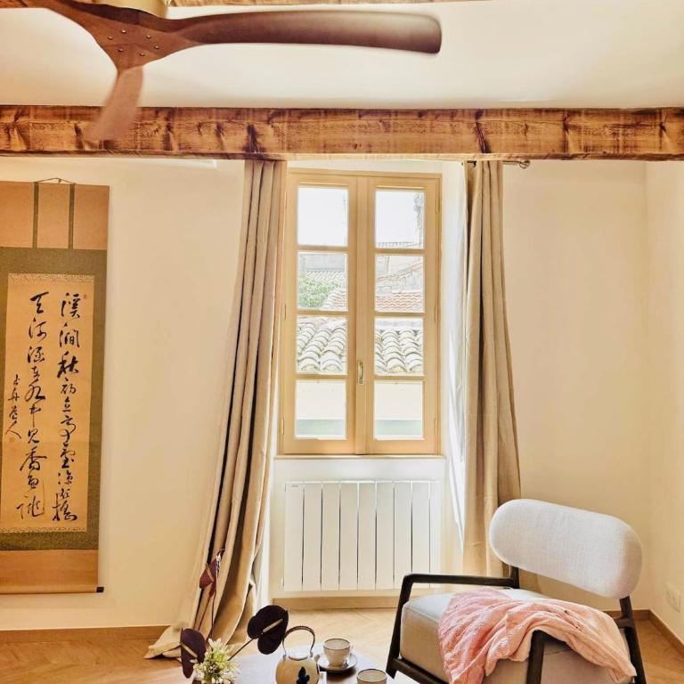 Suite Kyoto, experience Japonaise & shower spa XXL au coeur d'Uzès - Appartement 1 Chambre - 40