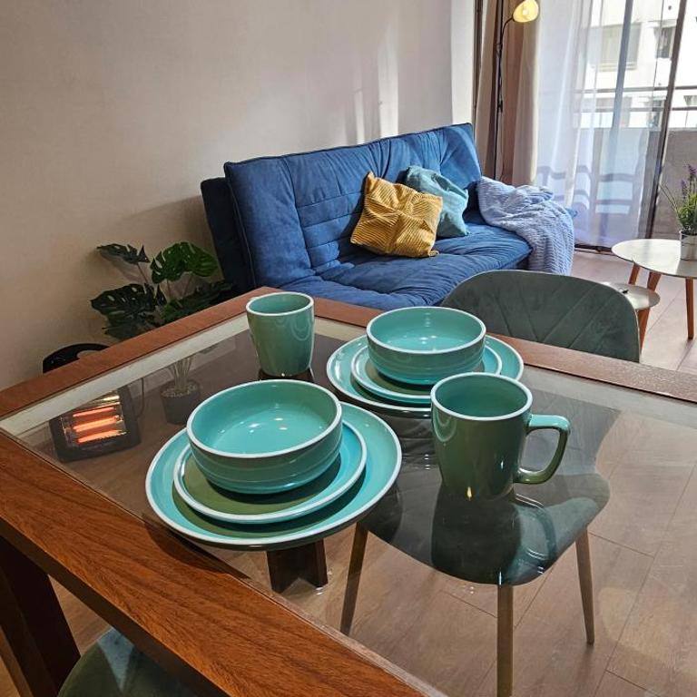 Depto Santiago centro casco histórico, wifi y metro - One-Bedroom Apartment - 6