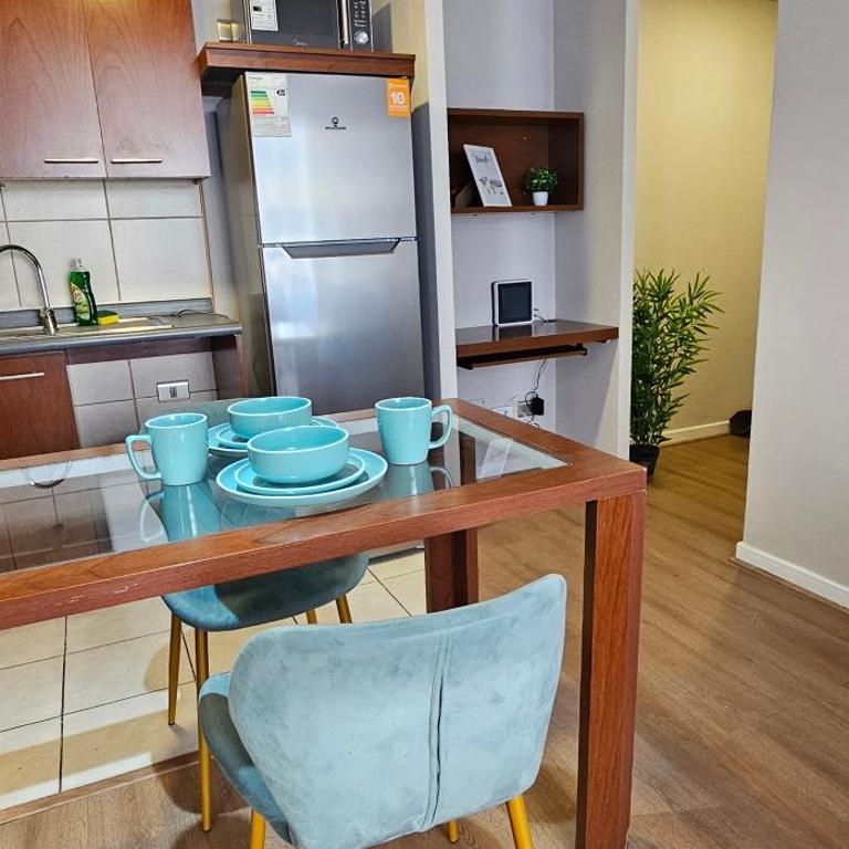 Depto Santiago centro casco histórico, wifi y metro - One-Bedroom Apartment - 10