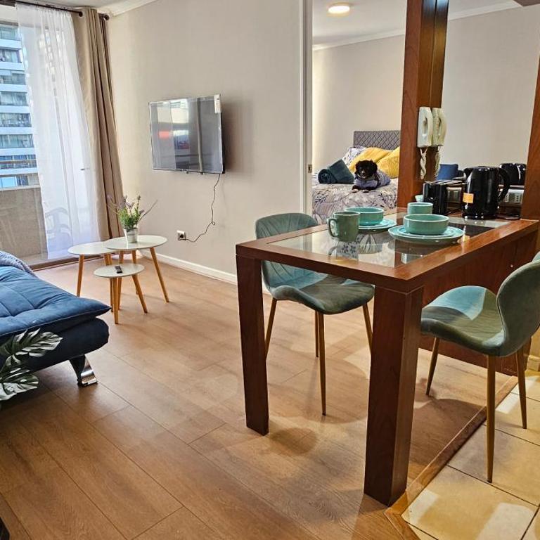 Depto Santiago centro casco histórico, wifi y metro - One-Bedroom Apartment - 14