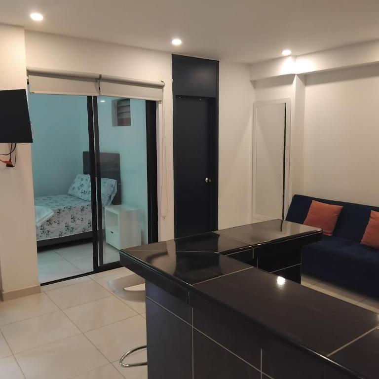 Hotel suite s cristo rey - Deluxe One-Bedroom Apartment with City View - 4