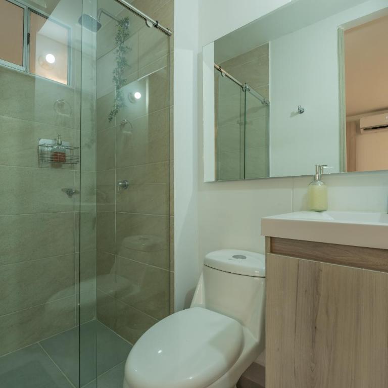 Mayitai Apartamento 2 Hab Piscina Terraza BBQ Cerca Playa Manzanillo - Two-Bedroom Apartment - 8