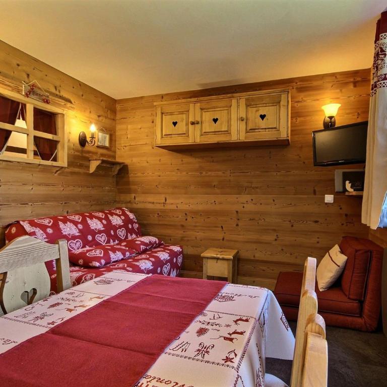 Studio-cabine rénové, 4 pers, sur les pistes, Belle Plagne - FR-1-455-141 - Studio - 14