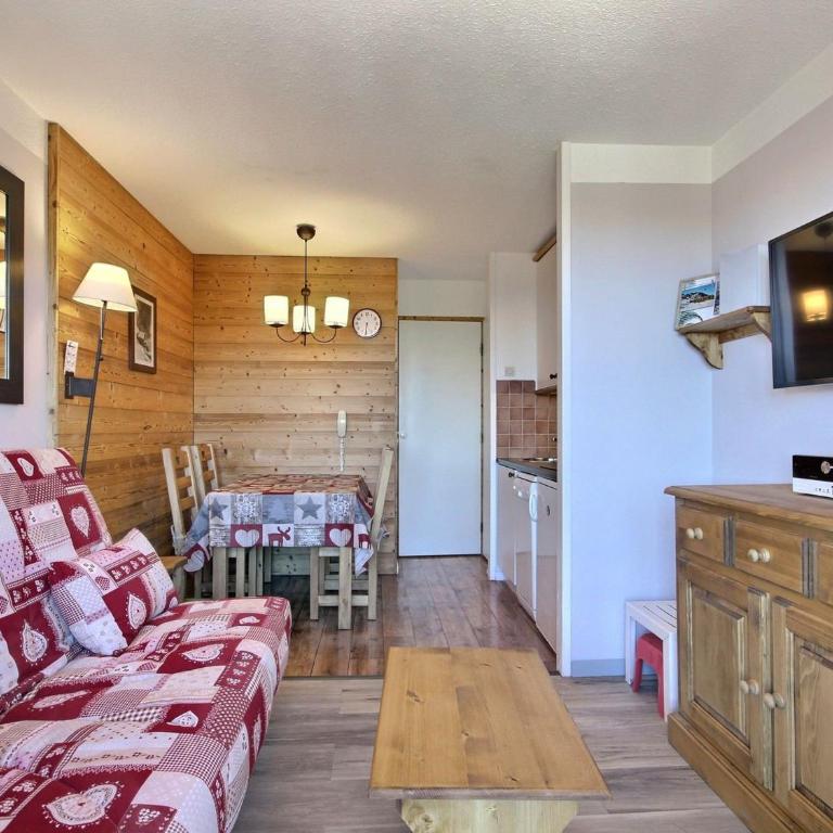 Studio cabine 4 pers, balcon, proche pistes - FR-1-455-163 - Monolocale - 6