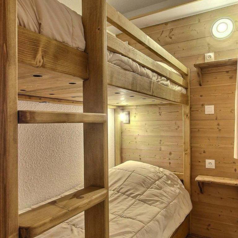 Studio cabine 4 pers, balcon, proche pistes - FR-1-455-163 - Monolocale - 9